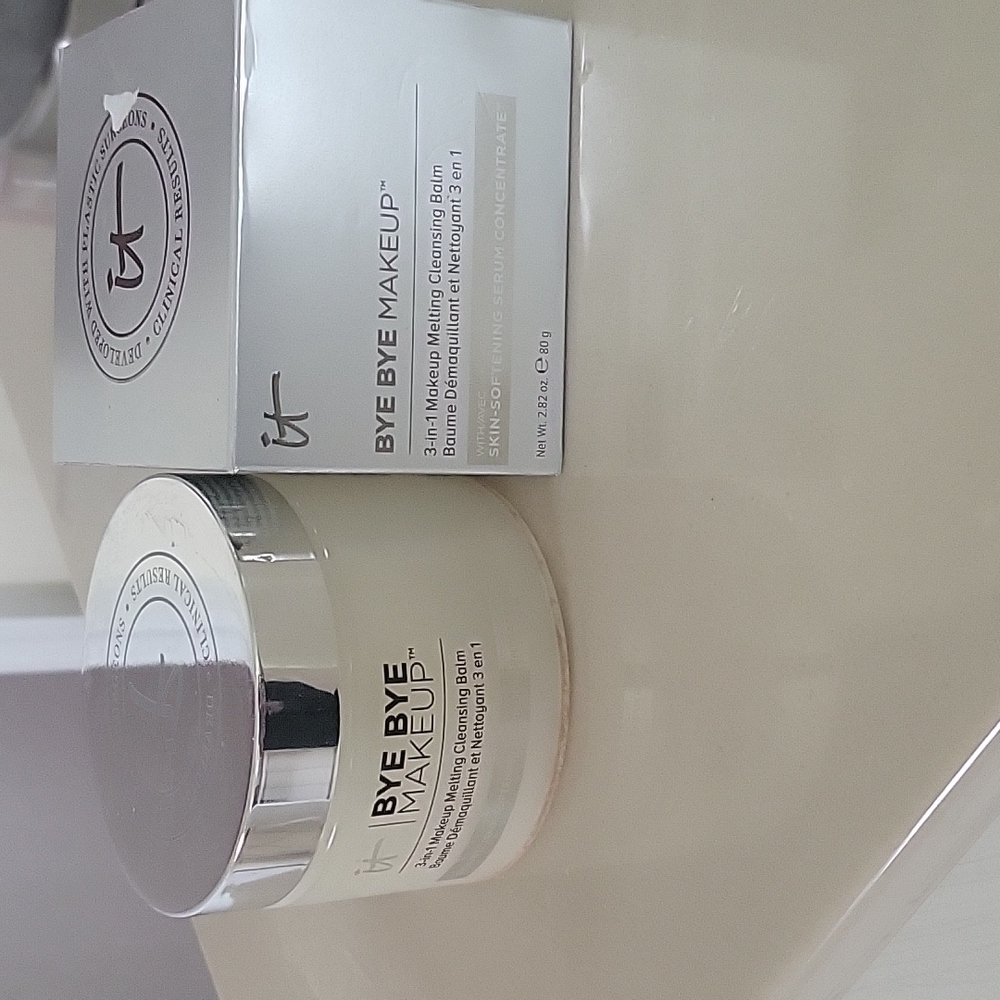IT Cosmetics Bye Bye Makeup 3-in-1 Makeup Melting Cleansing Balm NEW